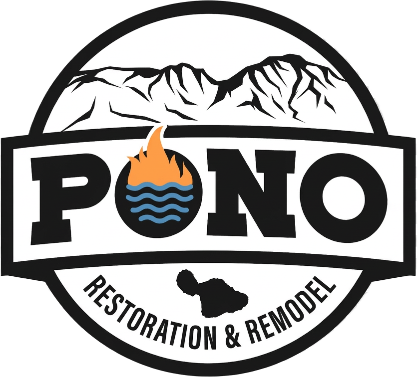 Pono Restoration & Remodel — Lahaina, Maui